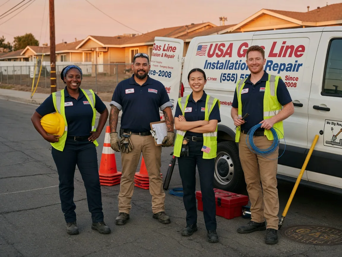 Gas Line Installation company in De Witt, NE